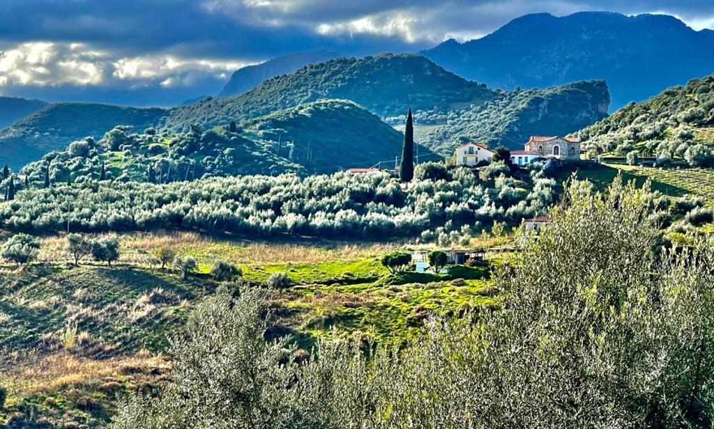 Gerofotis Traditional Guesthouse Est 1892 - Close To Aigio, Akoli, Selianitika Lákka Exteriör bild